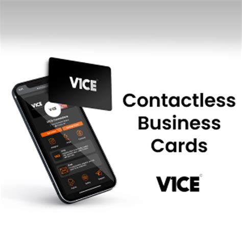 vice contactless business cards|v1ce business cards.